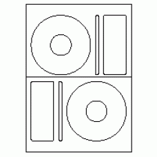 504 - Label Type - CD - 2 sets per sheet